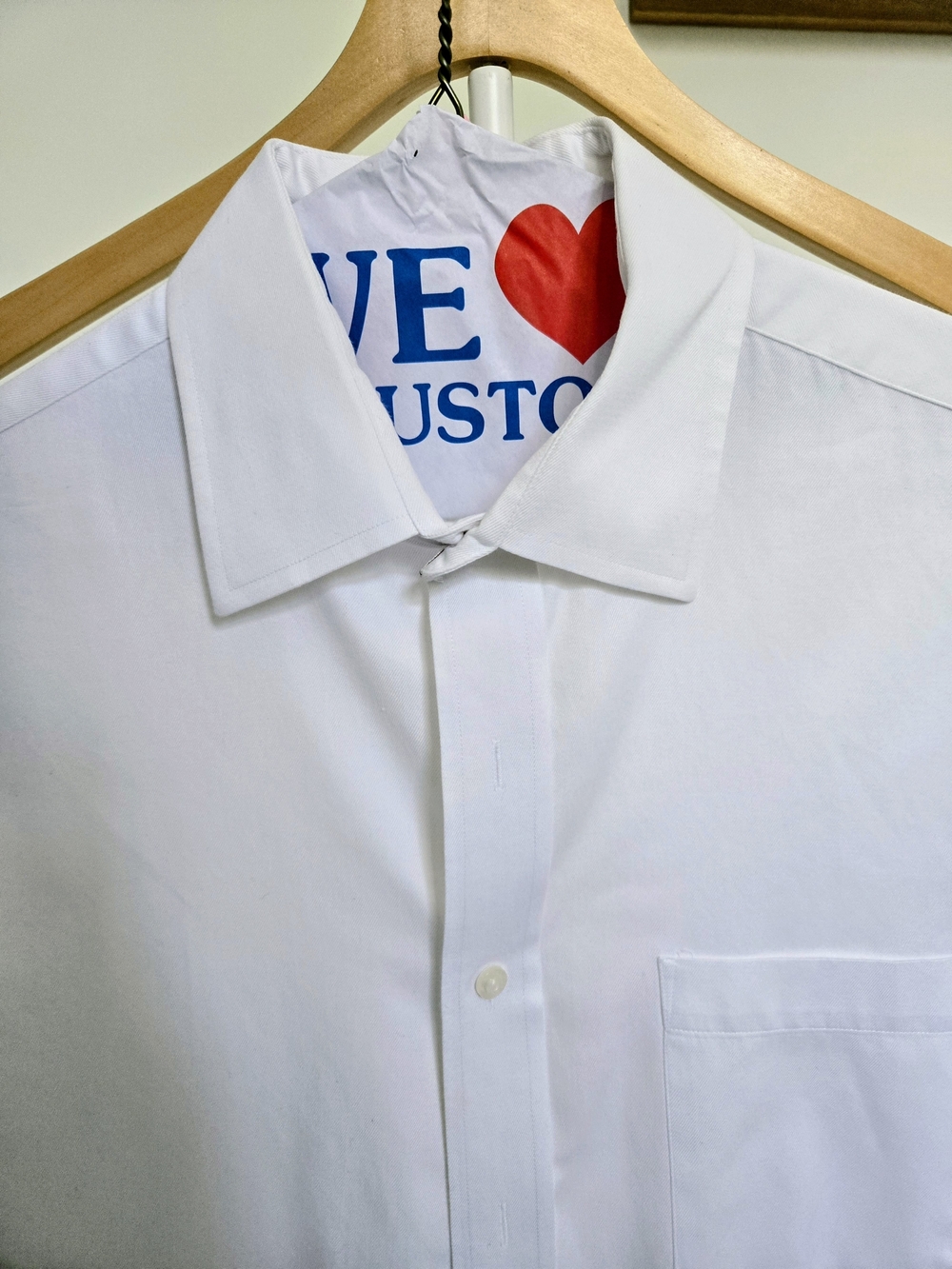 Michael Kors  Classic White Men's Dress Shirt - XL 17 36/37 DRY CLEANED - Picture 4 of 11